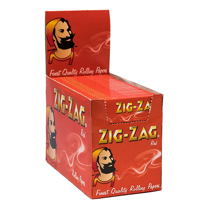 Zig Zag Red Finest Quality Rolling Paper Ct 100