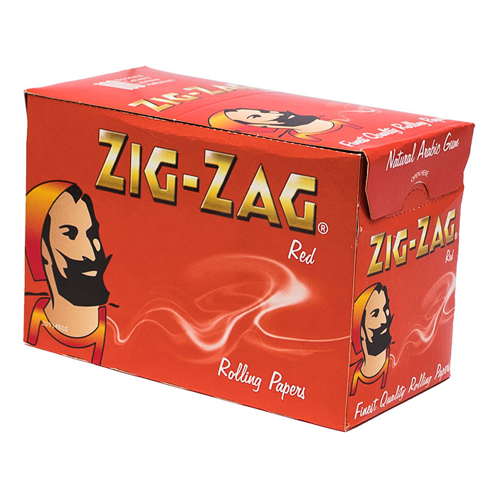 Zig Zag Red Finest Quality Rolling Paper Ct 100