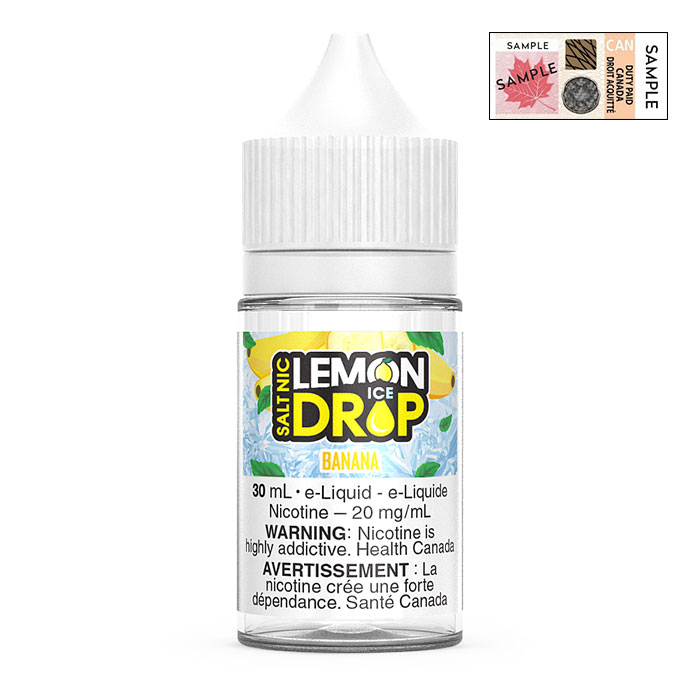 Lemon Drop Ice 20mg-mL Banana Iced 30ML E-Juice