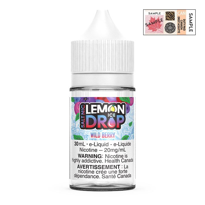 Lemon Drop Ice 20mg-mL Wild Berry Ice 30ML E-Juice