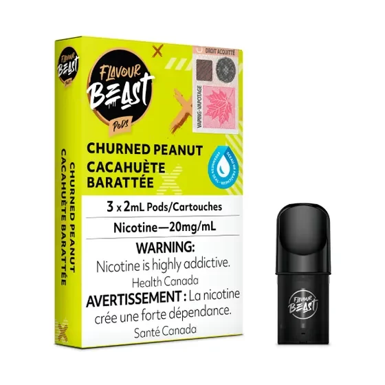 (Stamped) Churned Peanut Flavour Beast Pods Ct 5