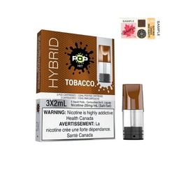 (Stamped) Tobacco Pop Hybrid Pod Ct 5