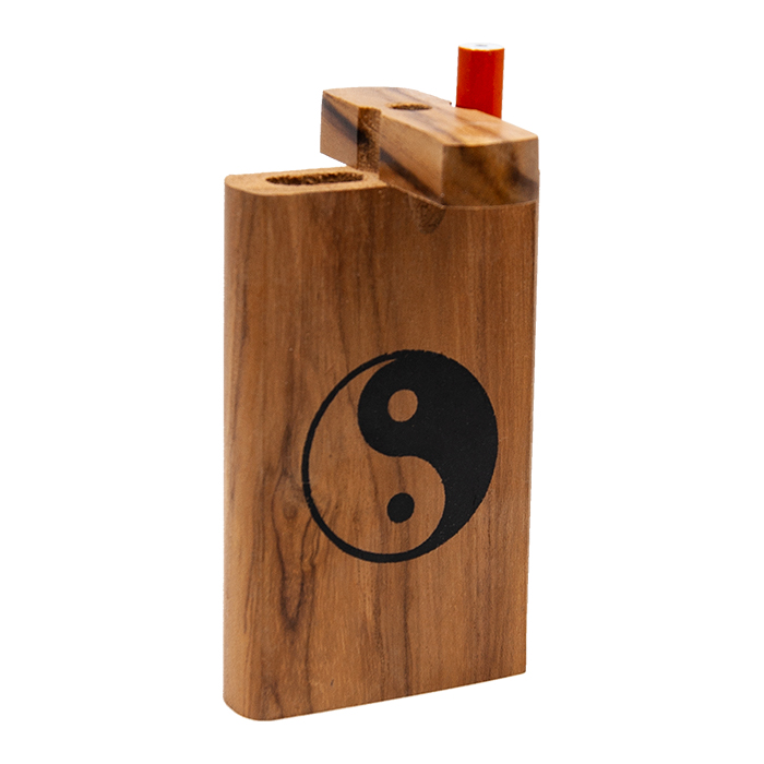 Yin And Yang Wooden Dugout 4 Inches