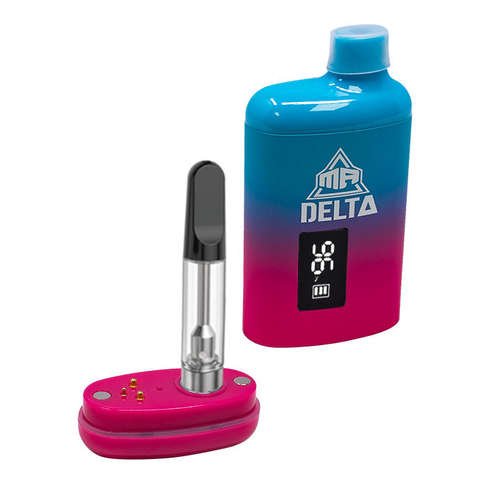 Blue Pink Digital Mr Delta 510 Battery Cartbox 2.0 Fits Upto 2 Gram Carts Ct 6
