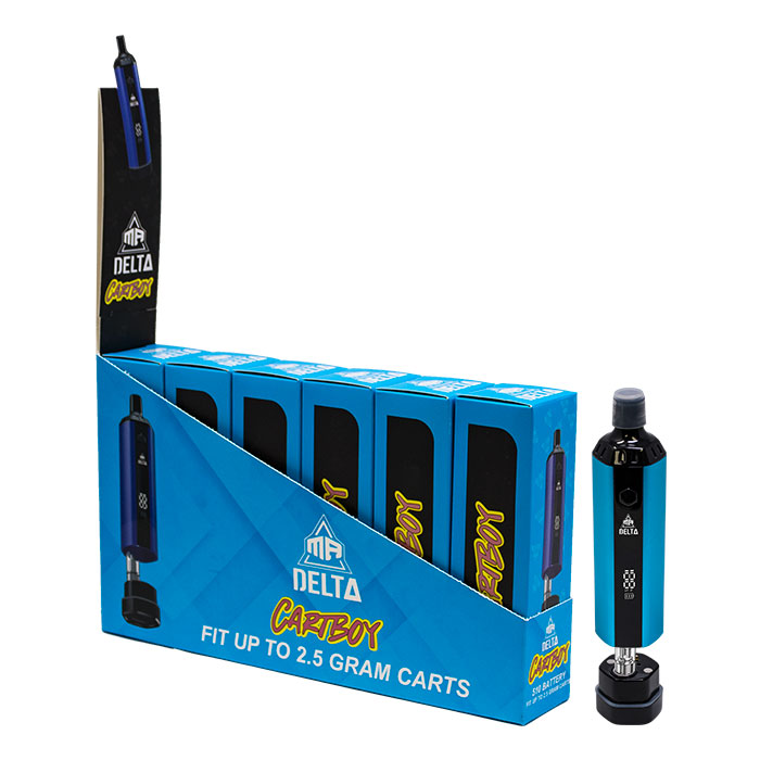 Blue Digital Mr Delta 510 Battery Cartboy Fits Upto 2 Gram Carts Ct 6