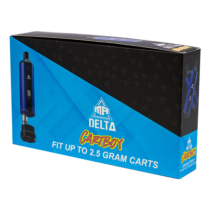 Blue Digital Mr Delta 510 Battery Cartboy Fits Upto 2 Gram Carts Ct 6