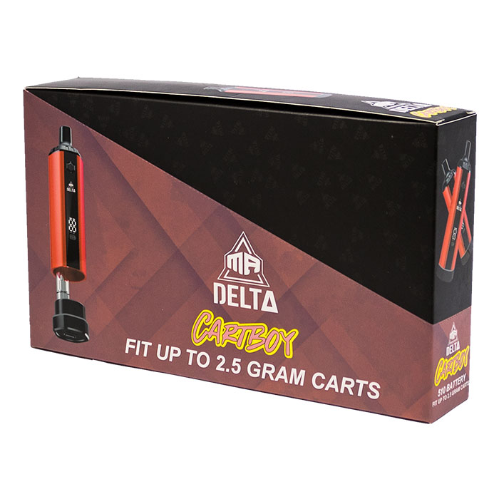 Red Digital Mr Delta 510 Battery Cartboy Fits Upto 2 Gram Carts Ct 6