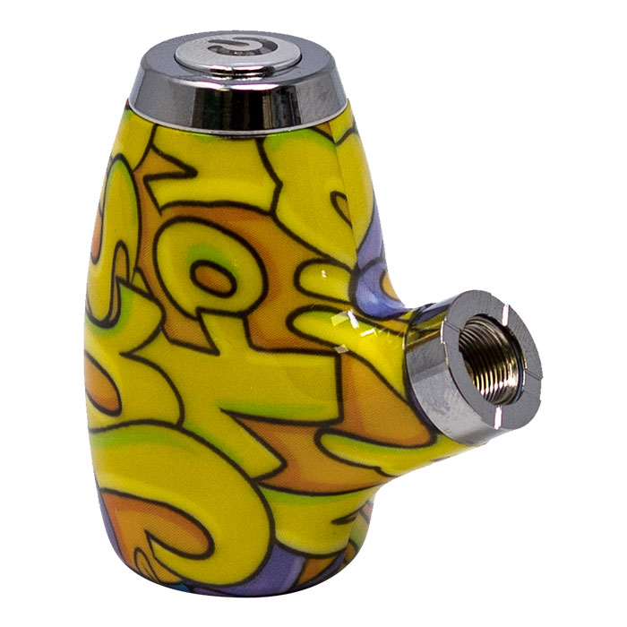 Graffiti Design Sherlock Pipe Shaped 510 Cartridge Battery