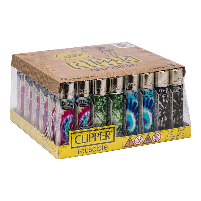 Clipper Hippie Moments Lighter Display Of 48