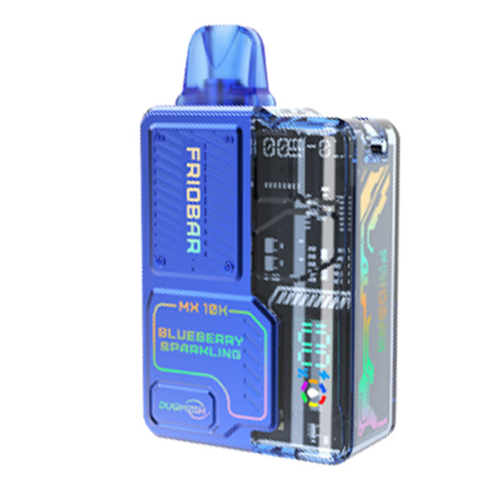 Blueberry Sparkling Friobar MX 10000 Puffs Disposable Vape Ct 5
