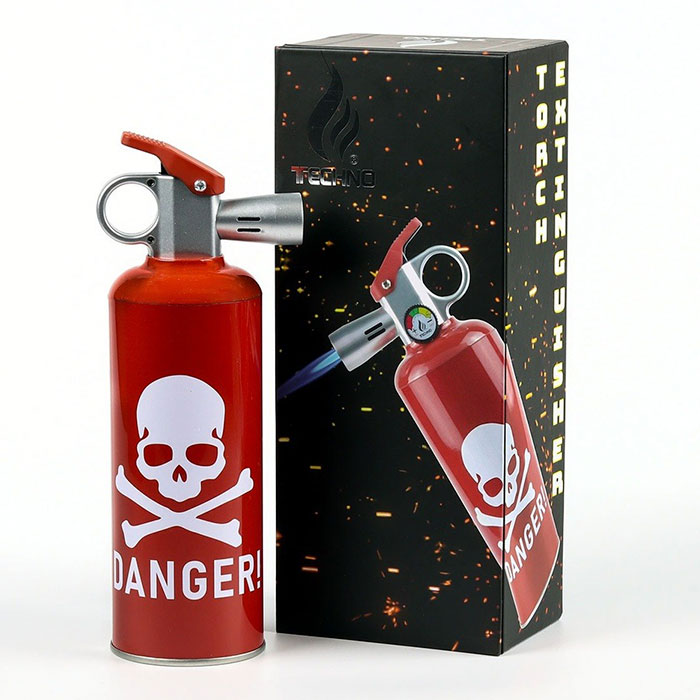 Danger Fire Extinguisher Torch Lighter by Techno