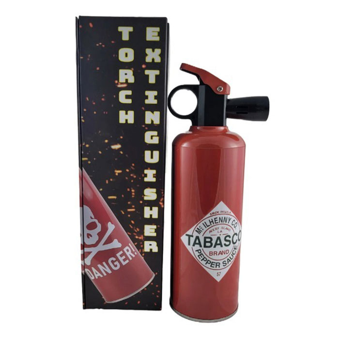 Tabasco Fire Extinguisher Torch Lighter by Techno