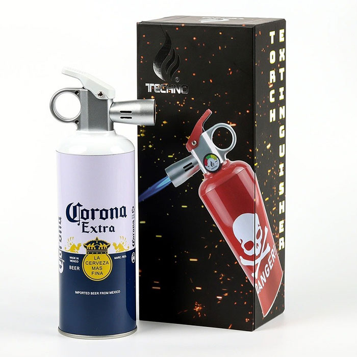 C Rona Fire Extinguisher Torch Lighter by Techno