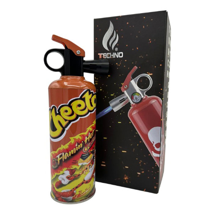 Cheetos Fire Extinguisher Torch Lighter by Techno