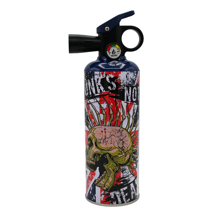 Angry Skull Fire Extinguisher Torch Lighter by Techno