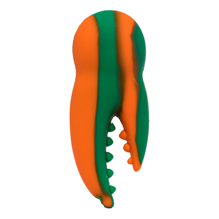  Green Crab Silicone 4 Inches Hand Pipe