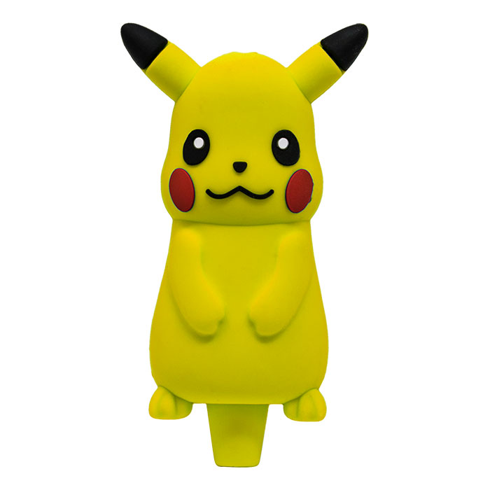 Yellow Pikachu 5 Inches Silicone Pipe