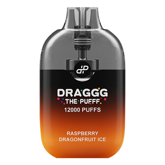 Raspberry Dragonfruit Ice 12000 Puffs Disposable Vape By Draggg The Pufff Ct-10