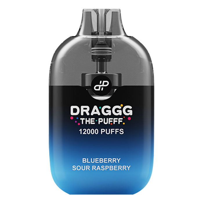 Blueberry Sour Raspberry 12000 Puffs Disposable Vape By Draggg The Pufff Ct-10
