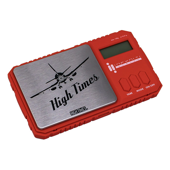 Red Infyniti High Times 100g x 0.01g Digital Pocket Scale