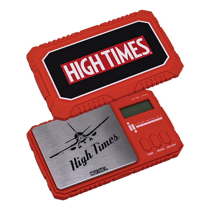 Red Infyniti High Times 100g x 0.01g Digital Pocket Scale