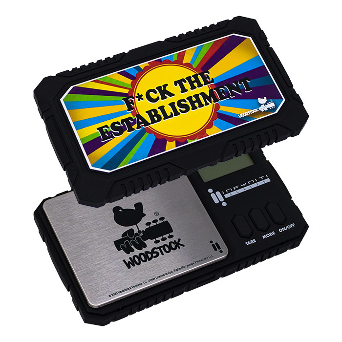 Black Infyniti Woodstock Guardian 100g x 0.01g Digital Pocket Scale