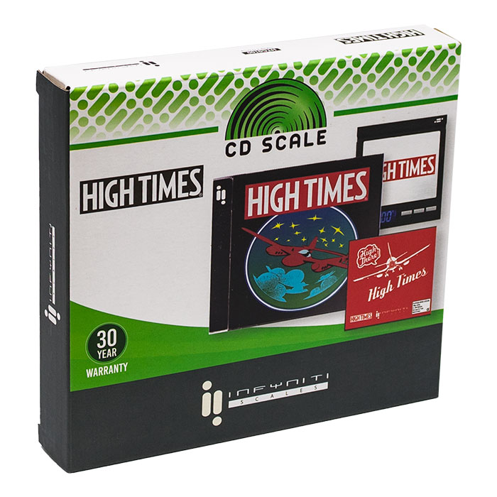 Black Infyniti HighTimes CD Scale 100g x 0.01g Digital Pocket Scale