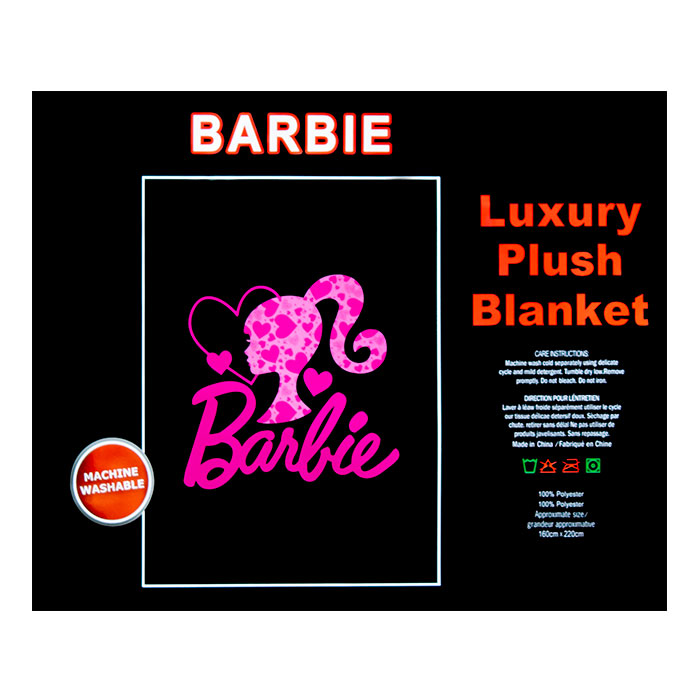 Barb Twin Size Plush Blanket