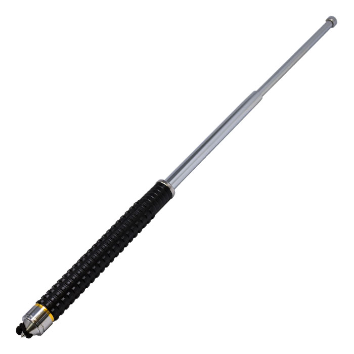 Black and Silver Expandable 26 Inches Baton