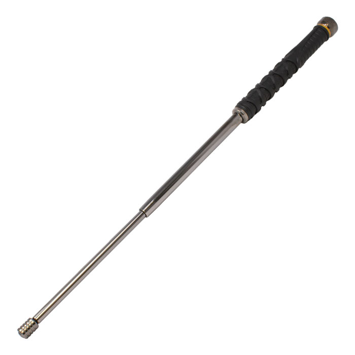 Black and Grey Expandable 25 Inches Baton