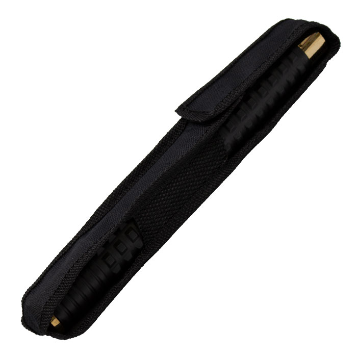Black and Gold Expandable 25 Inches Baton