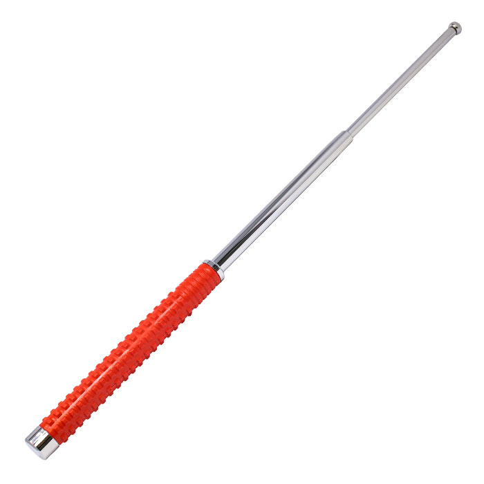 Red and Silver Expandable 25 Inches Baton