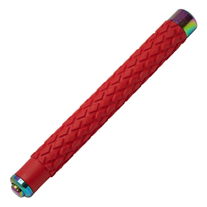 Red and Rainbow Expandable 25 Inches Baton