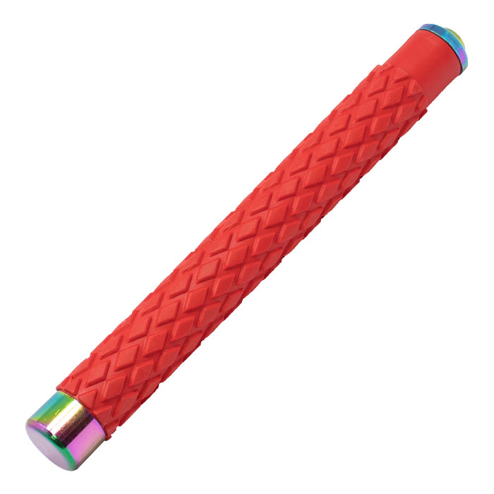 Red and Rainbow Expandable 25 Inches Baton