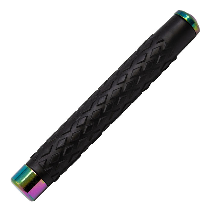 Black and Rainbow Expandable 20 Inches Baton