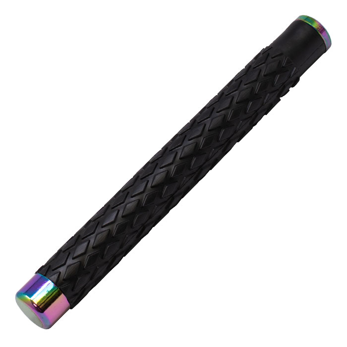 Black and Rainbow Expandable 26 Inches Baton