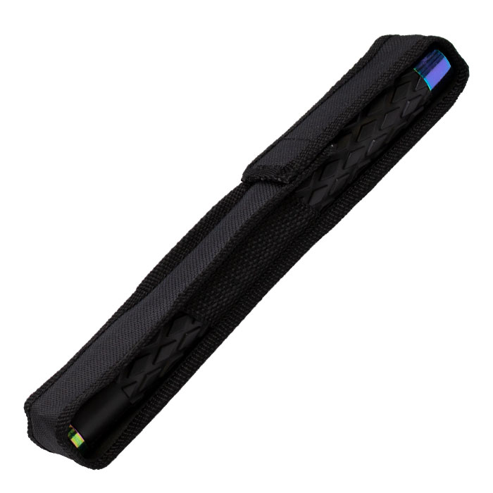 Black and Rainbow Expandable 26 Inches Baton