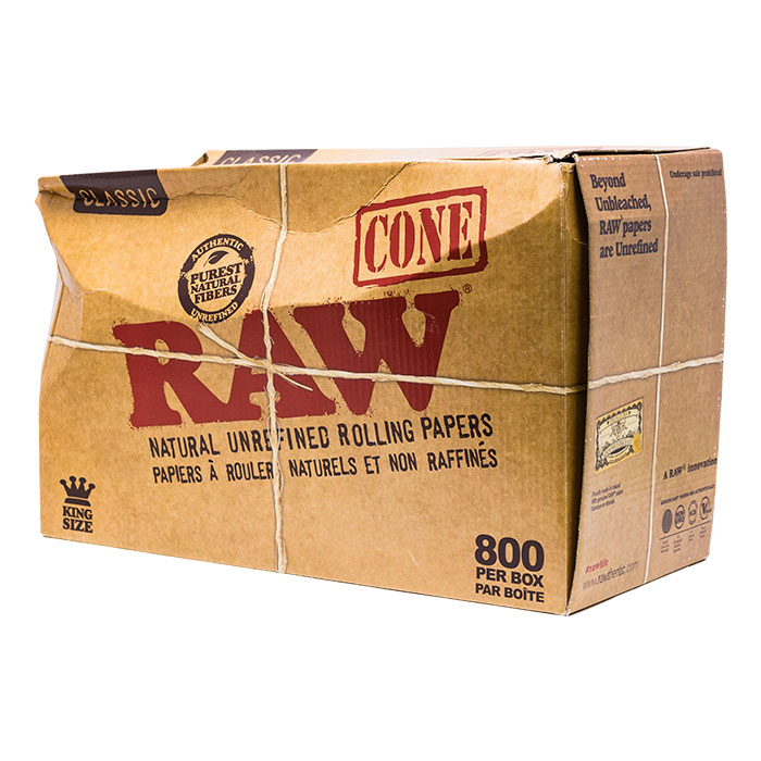 Raw Classic Cones Kingsize 800/Pack