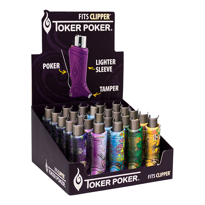 Toker Poker Flashback Clipper Lighter Edition Ct 25
