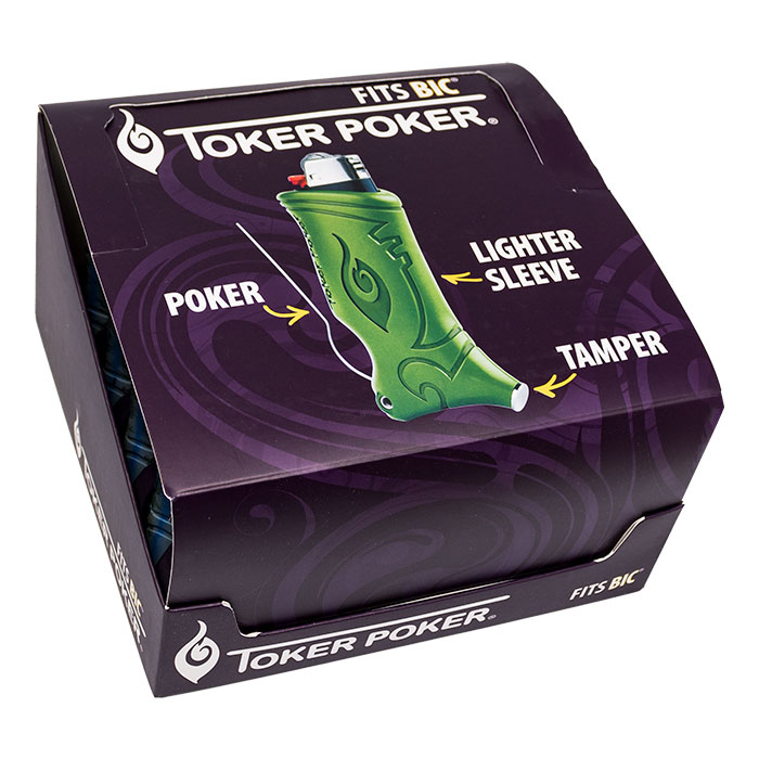 Toker Poker Lady Liberty BIC Lighter Edition Ct 25