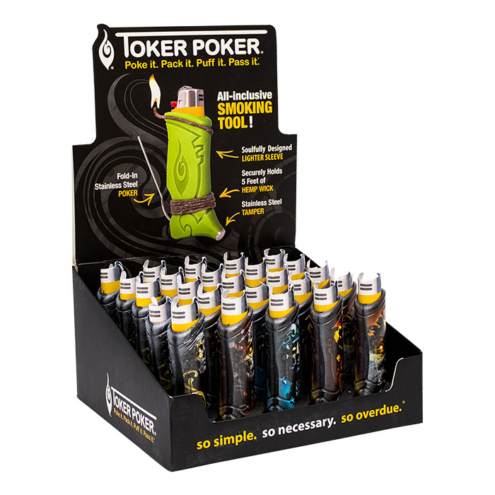 Toker Poker Arlo BIC Lighter Edition Ct 25