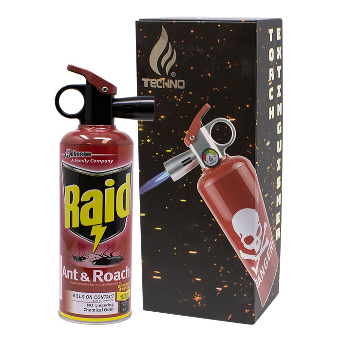 Ant & Roach Fire Extinguisher Torch Lighter by Techno