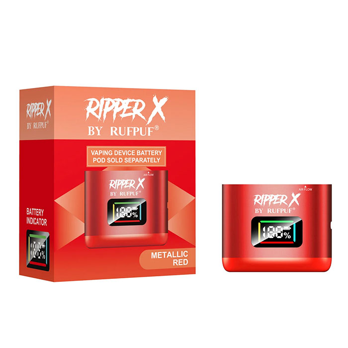 Metallic Red Ripper X & Level X Pods Device Ct-5