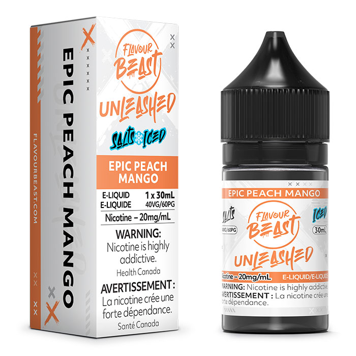 Epic Peach Mango 20mg/mL Flavour Beast 30mL E-Juice