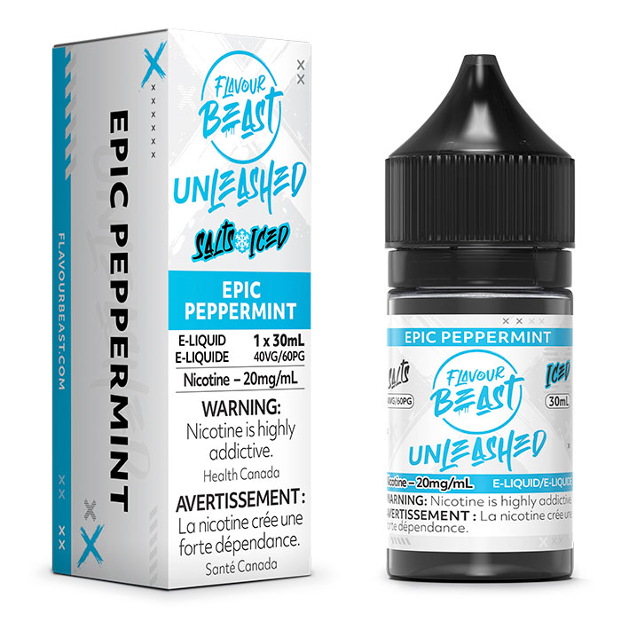 Epic peppermint 20mg-mL Flavour Beast 30mL E-Juice