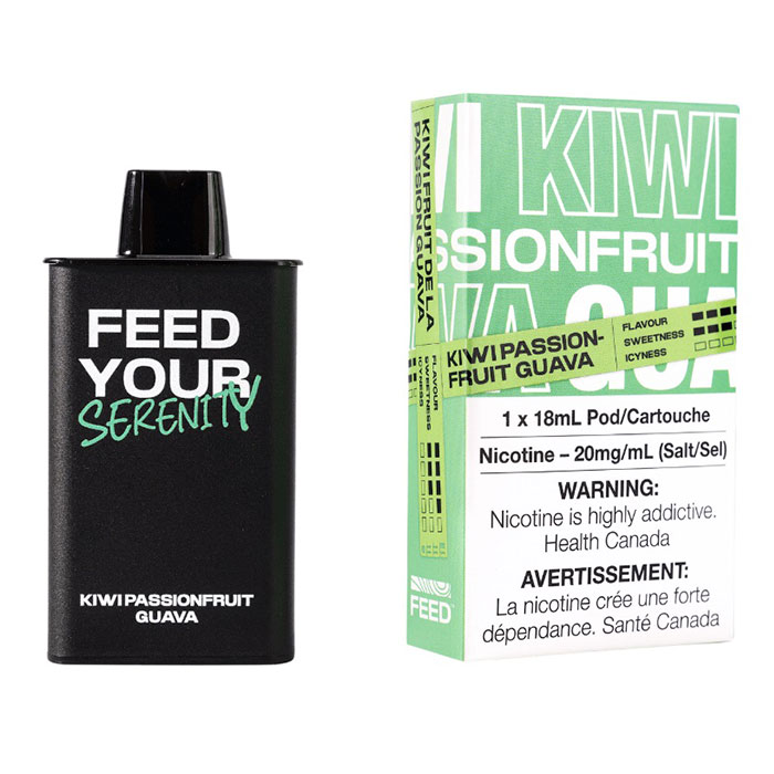 Kiwi Passionfruit Guava Feed 9000 Puffs Pod Ct 3