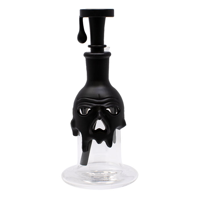 Black Woodpecker 8 Inches Silicone Bong