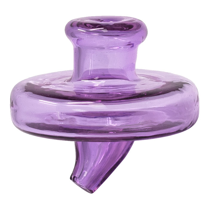 Purple Glass Bubble Carb Cap