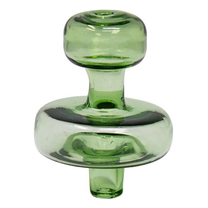 Green Glass Bubble Carb Cap