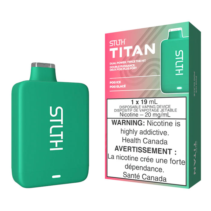 (Stamped) Pog Ice Stlth Titan 10000 Puffs Disposable Vape Ct 5